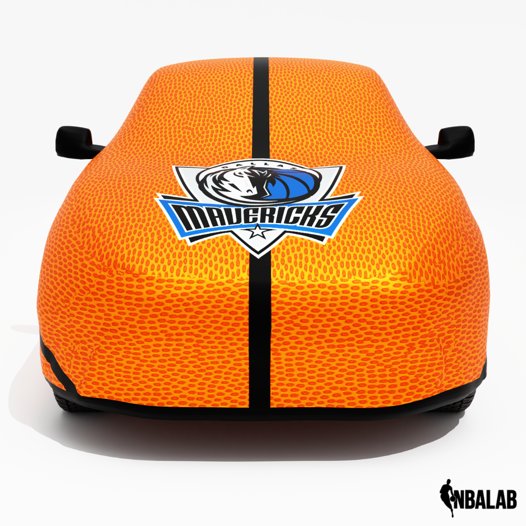 Officially Licensed Dallas Mavericks Life Size Basketball Car Covers – Indoor & Outdoor | NBA Protection | HeroCovers