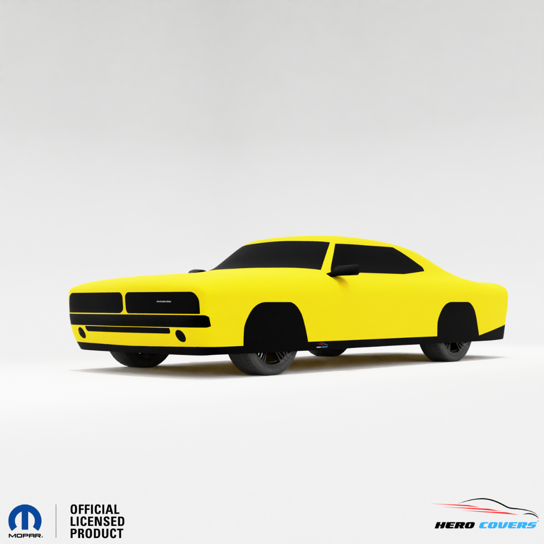 Dodge Charger 1st Gen (1966–1967) Car Cover: Indoor & Outdoor Use - HeroCovers