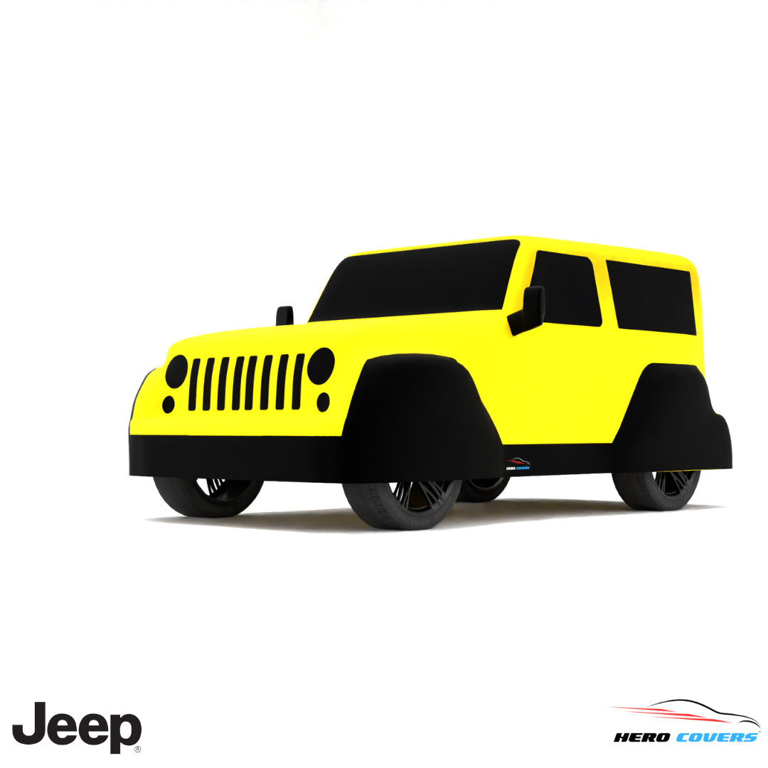 Jeep Wrangler 2007 Car Cover: Indoor & Outdoor Use - HeroCovers