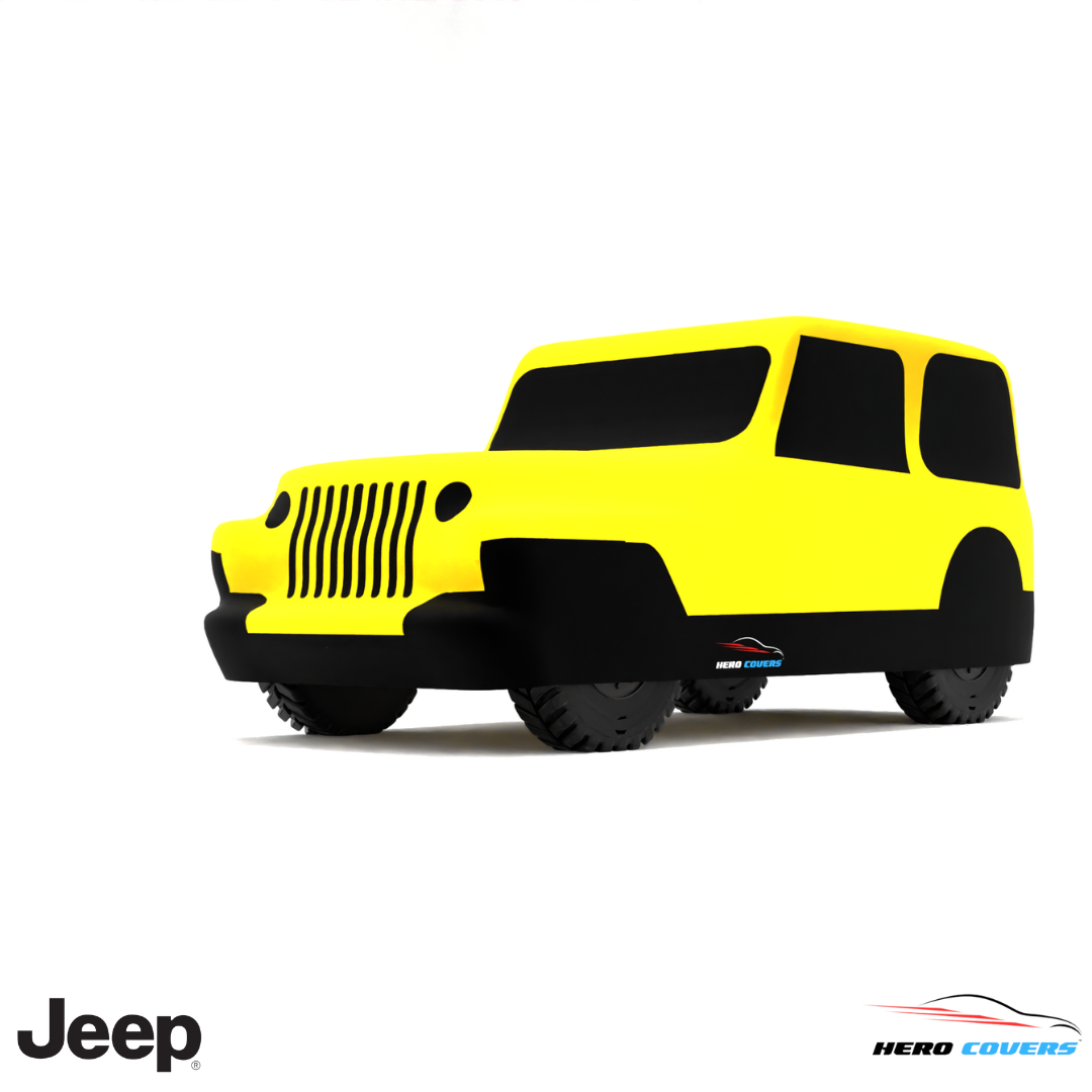 Jeep JS Series 1976 Car Cover: Indoor & Outdoor Use - HeroCovers