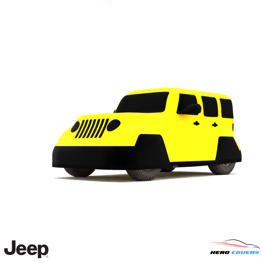 Jeep Wrangler 2018 Car Cover: Indoor & Outdoor Use - HeroCovers