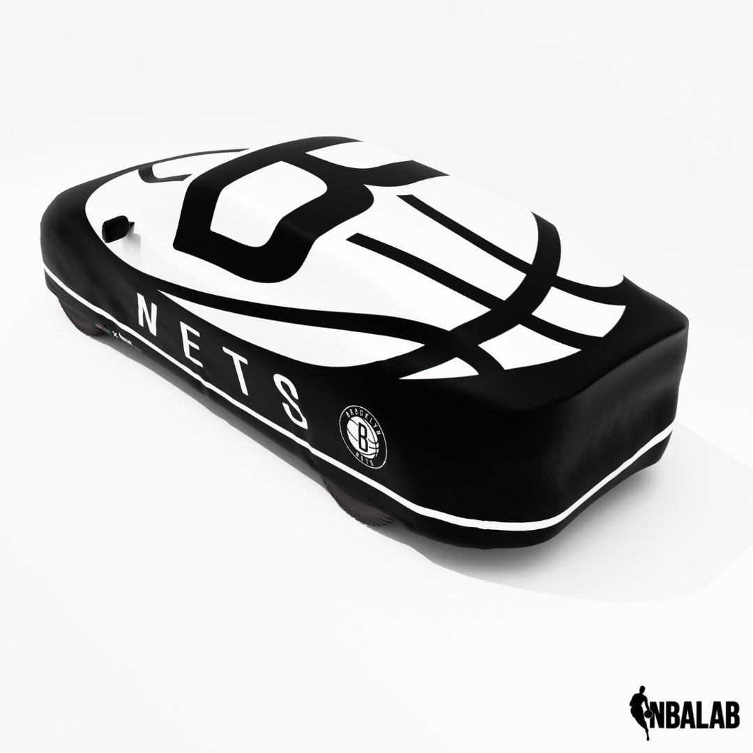 Officially Licensed Brooklyn NETS Cover Stretch Logo – Indoor & Outdoor | NBA Protection | HeroCovers