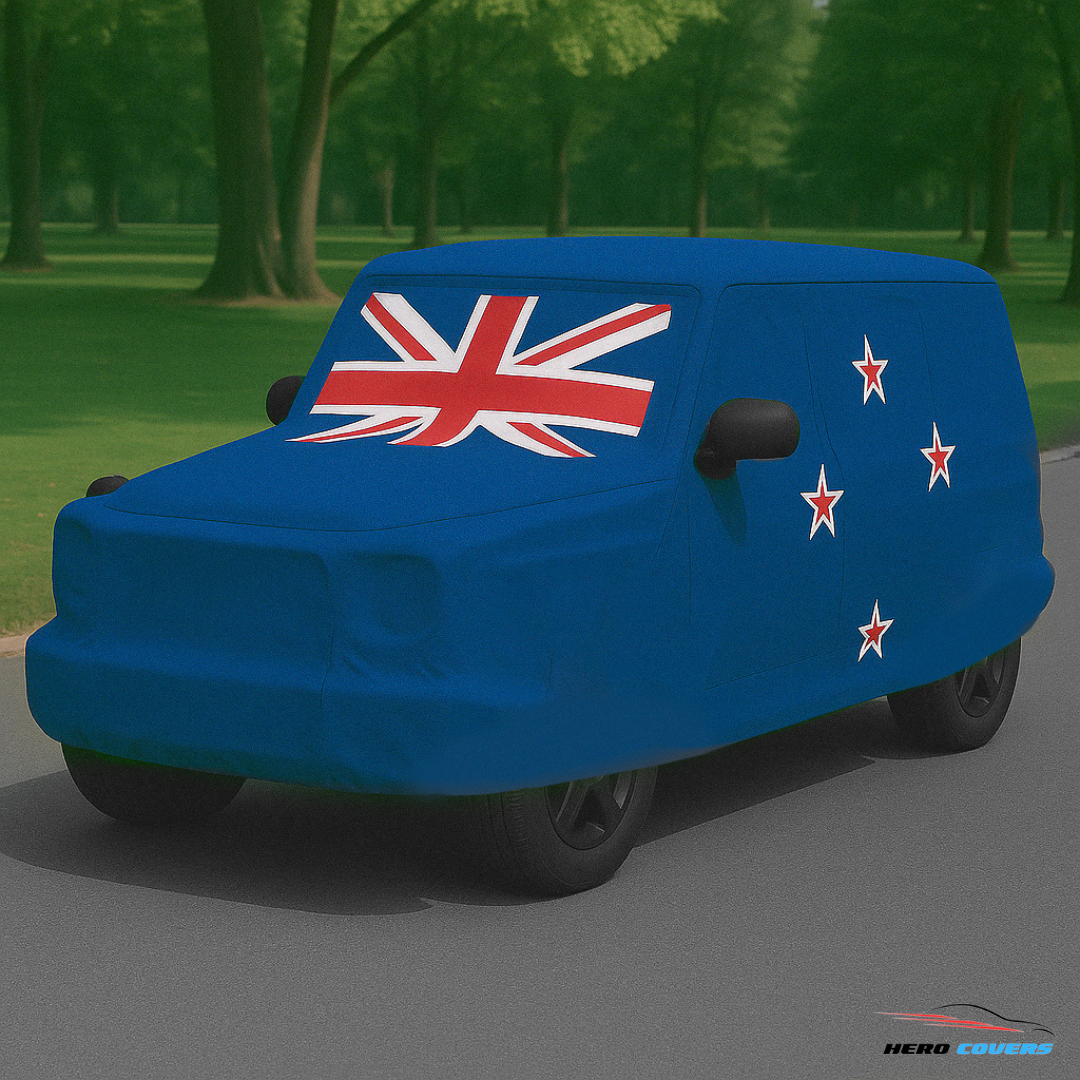 Newzeland Flag Design Car Cover | Premium Indoor or Outdoor Protection | HeroCovers