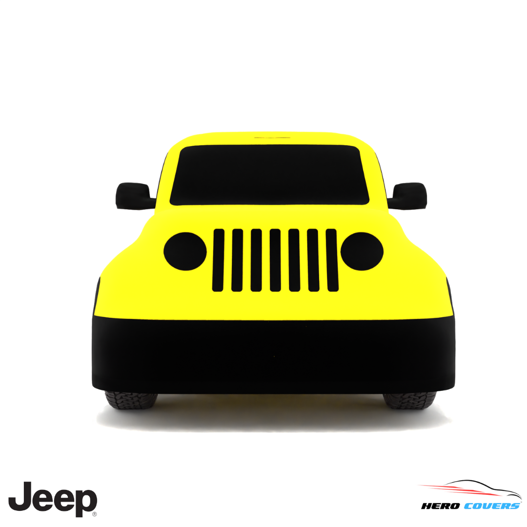Jeep Wrangler 2018 Car Cover: Indoor & Outdoor Use - HeroCovers