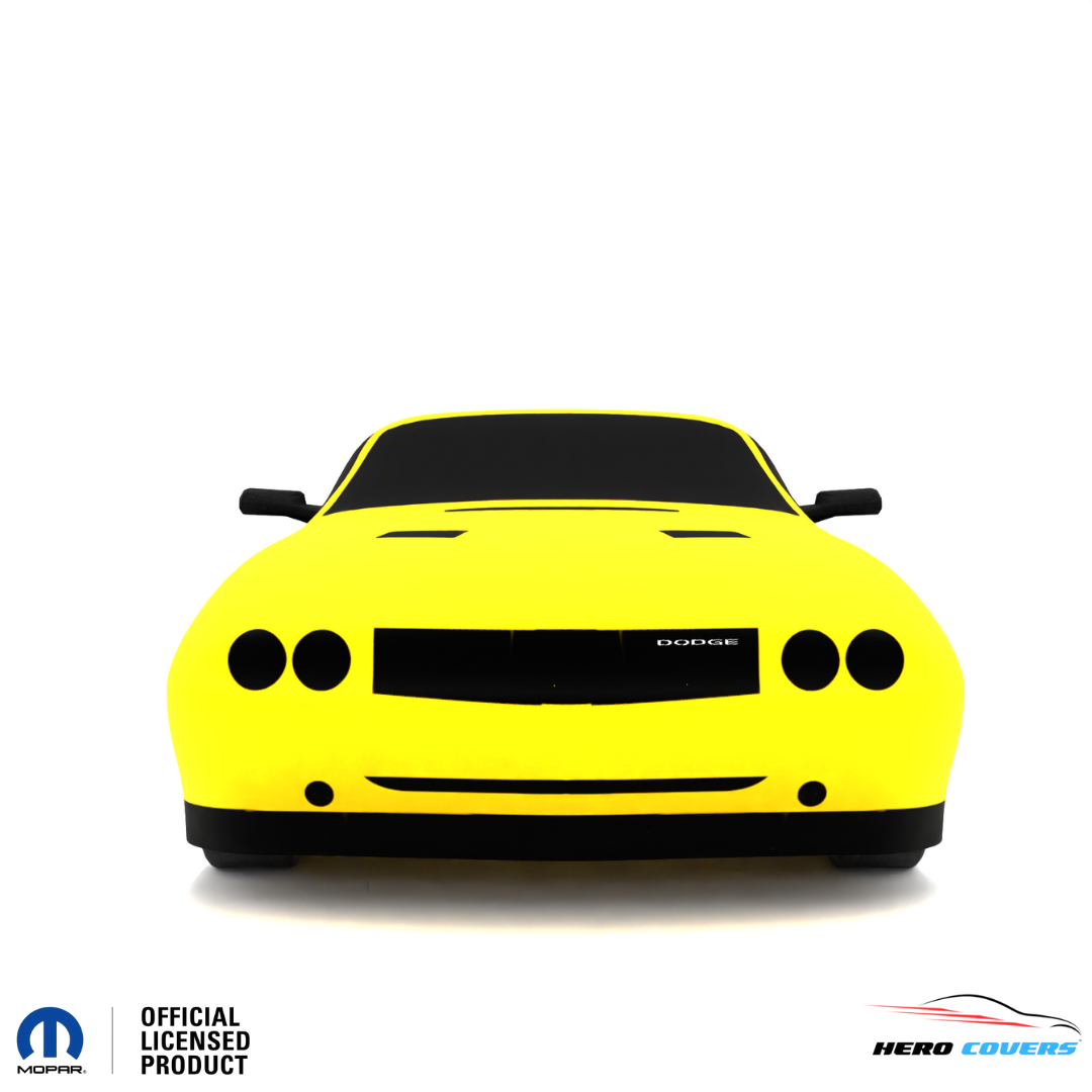 Dodge Challenger 1st Gen (1970–1974) Car Cover: Indoor & Outdoor Use - HeroCovers