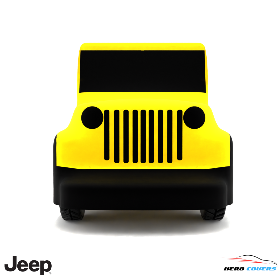 Jeep JS Series 1950 Car Cover: Indoor & Outdoor Use - HeroCovers