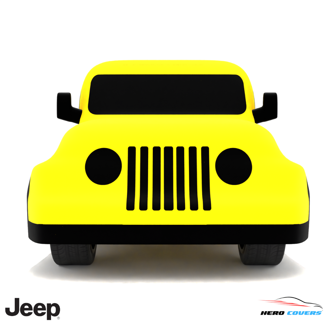 Jeep Wrangler 1996 Car Cover: Indoor & Outdoor Use - HeroCovers