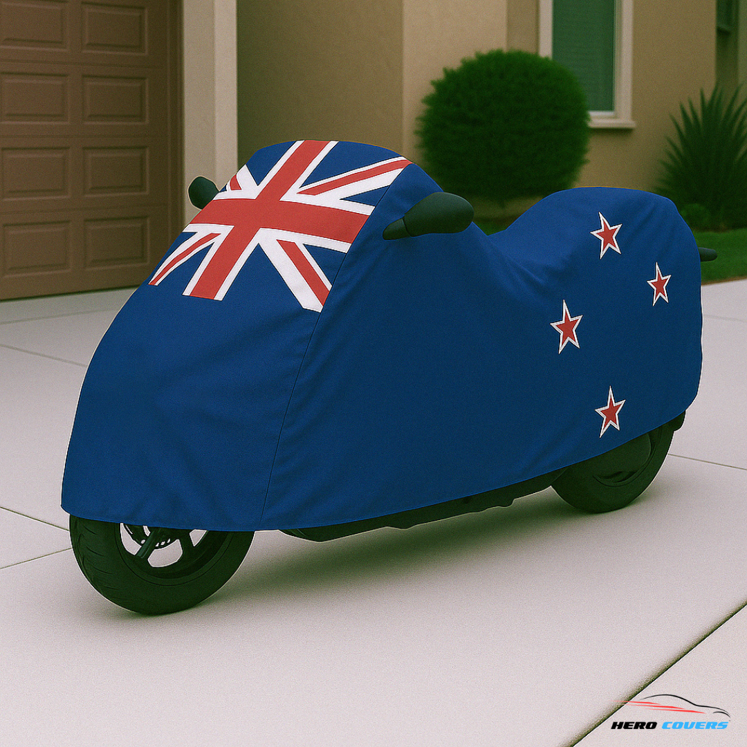 Newzeland Flag Design Car Cover | Premium Indoor or Outdoor Protection | HeroCovers