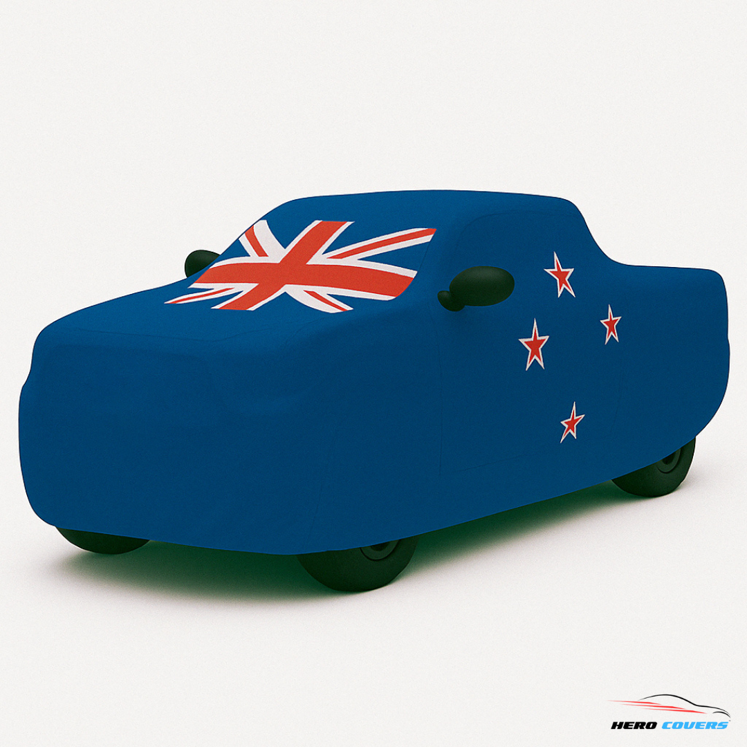 Newzeland Flag Design Car Cover | Premium Indoor or Outdoor Protection | HeroCovers