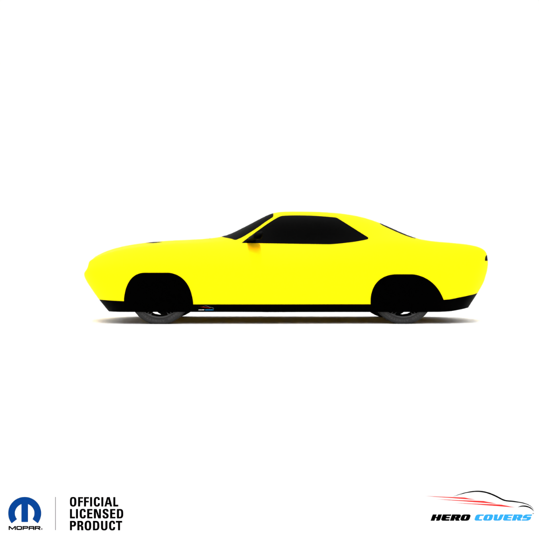 Dodge Challenger 1st Gen (1970–1974) Car Cover: Indoor & Outdoor Use - HeroCovers
