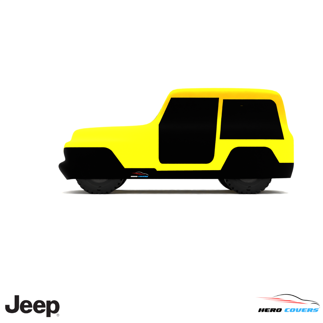 Jeep JS Series 1970 Car Cover: Indoor & Outdoor Use - HeroCovers