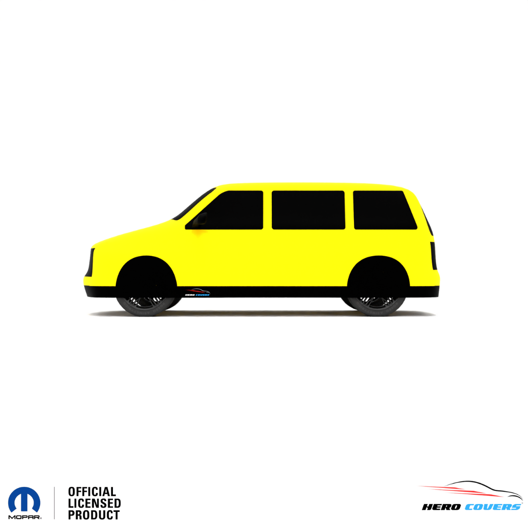 Dodge Caravan 1st Gen (1984–1990) Car Cover: Indoor & Outdoor Use - HeroCovers