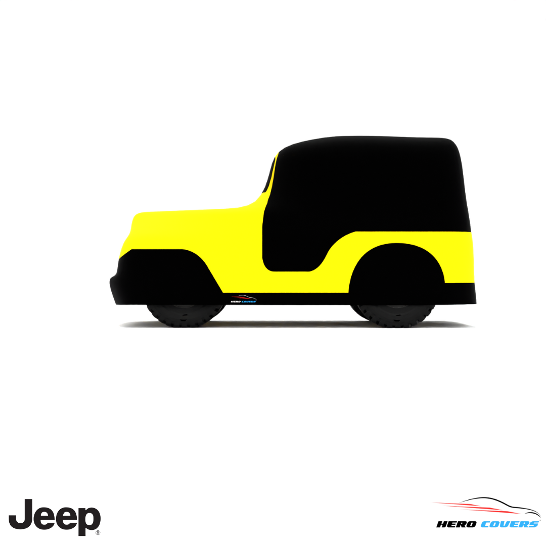 Jeep JS Series 1953 Car Cover: Indoor & Outdoor Use - HeroCovers