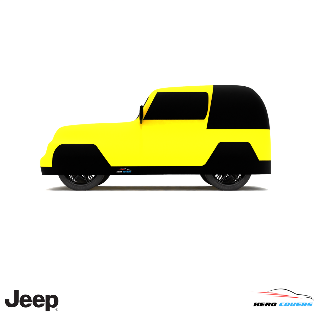 Jeep Wrangler 1996 Car Cover: Indoor & Outdoor Use - HeroCovers
