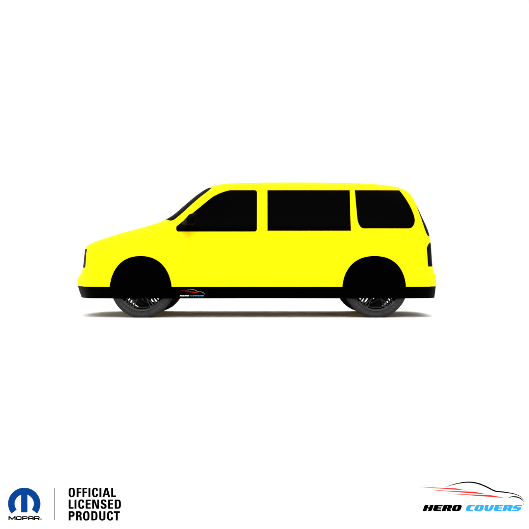 Dodge Caravan 2nd Gen (1991–1995) Car Cover: Indoor & Outdoor Use - HeroCovers