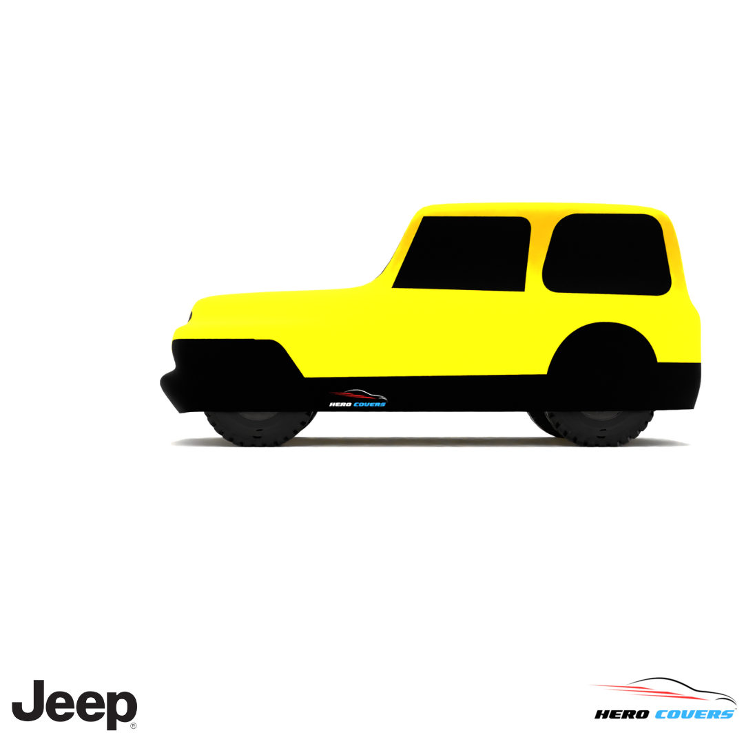 Jeep JS Series 1976 Car Cover: Indoor & Outdoor Use - HeroCovers