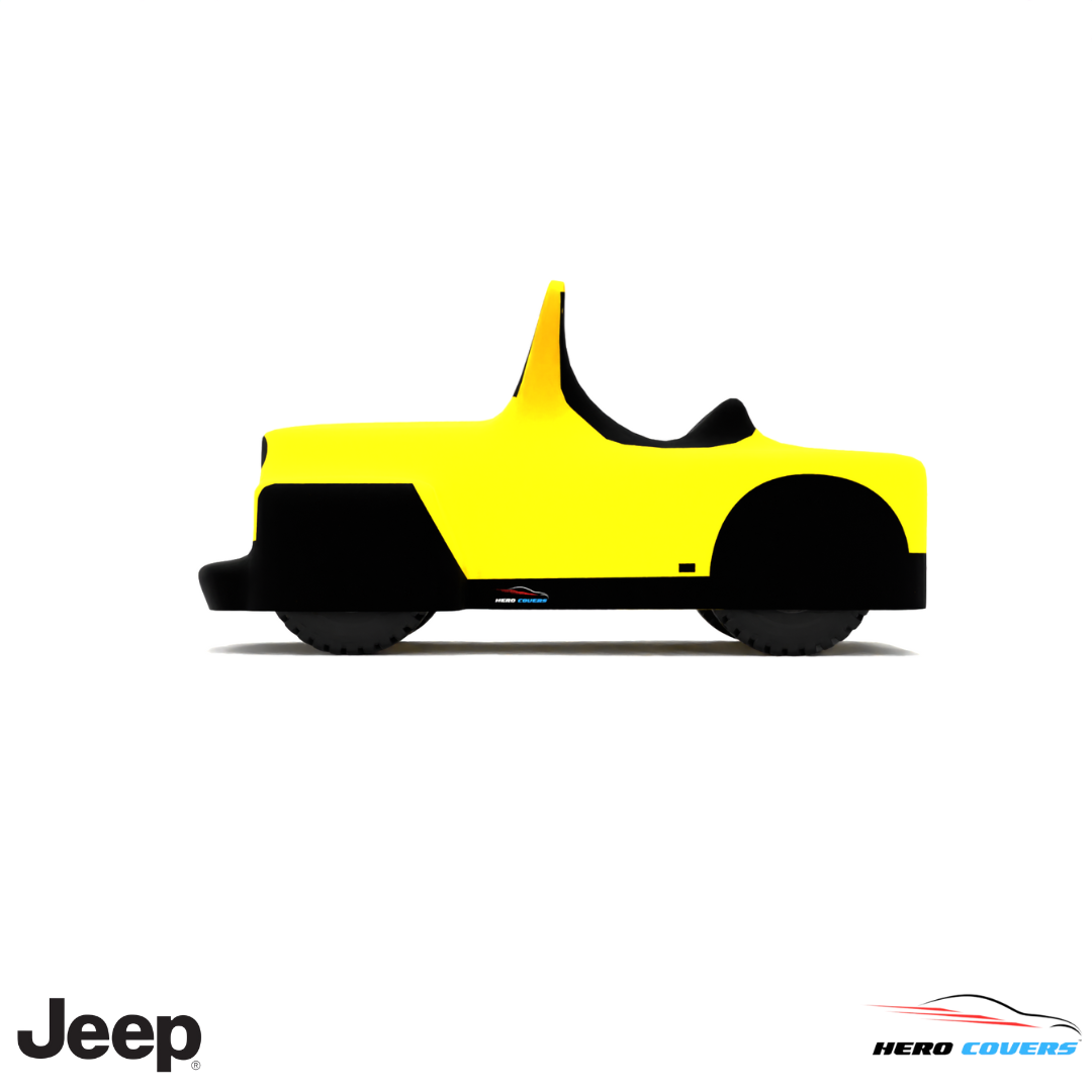 Jeep JS Series 1950 Car Cover: Indoor & Outdoor Use - HeroCovers