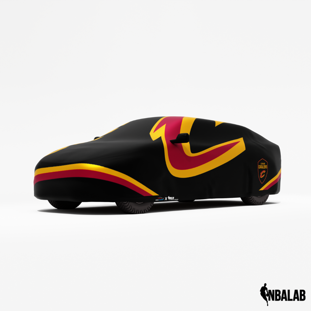 Officially Licensed Cleveland Cavaliers Cover Stretch Logo – Indoor & Outdoor | NBA Protection | HeroCovers