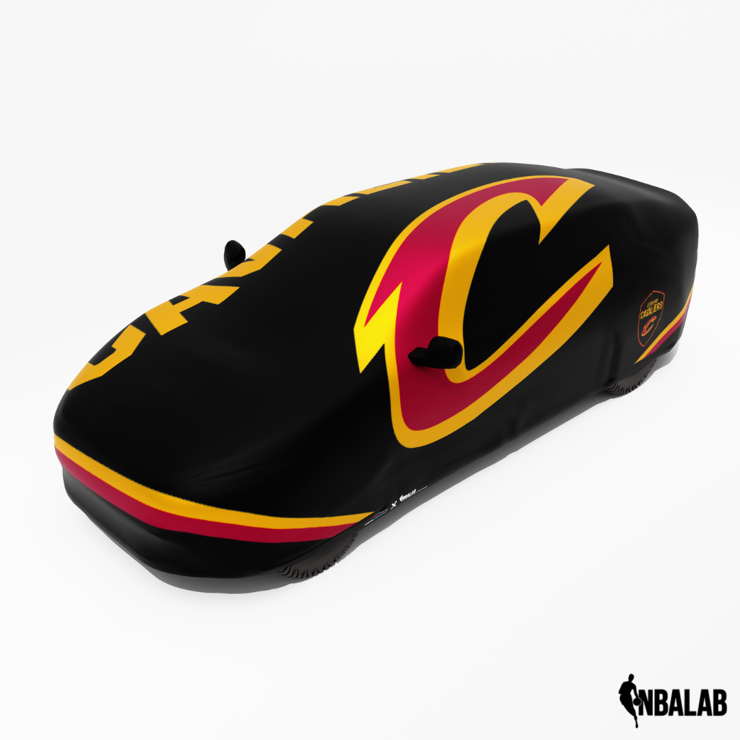 Officially Licensed Cleveland Cavaliers Cover Stretch Logo – Indoor & Outdoor | NBA Protection | HeroCovers