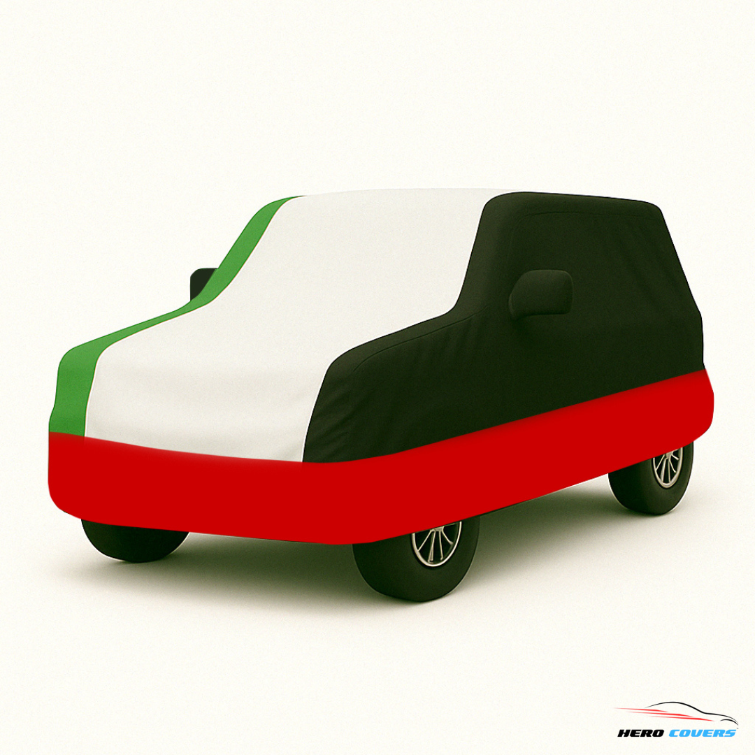 UAE Flag Design Car Cover | Premium Indoor or Outdoor Protection | HeroCovers