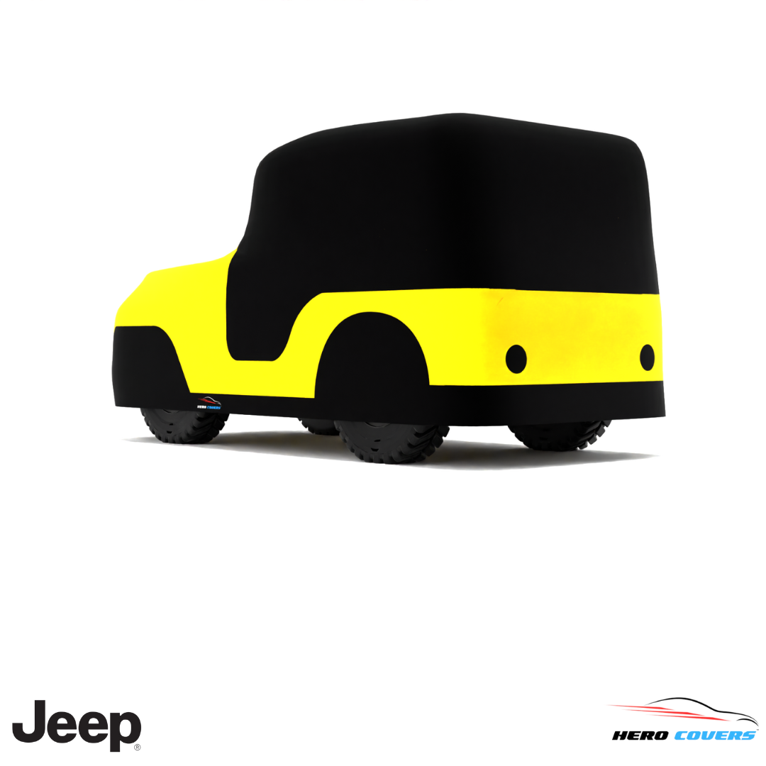Jeep JS Series 1953 Car Cover: Indoor & Outdoor Use - HeroCovers