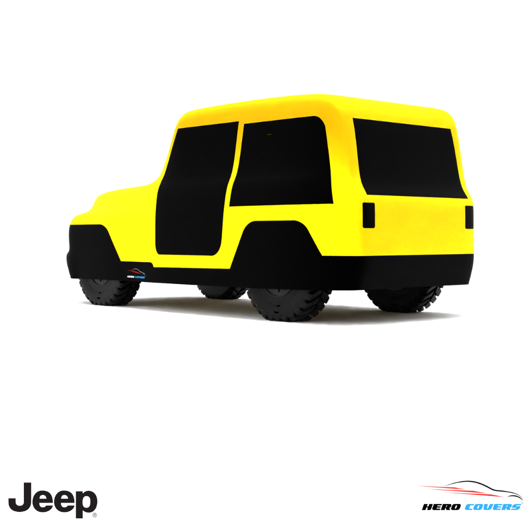 Jeep JS Series 1970 Car Cover: Indoor & Outdoor Use - HeroCovers