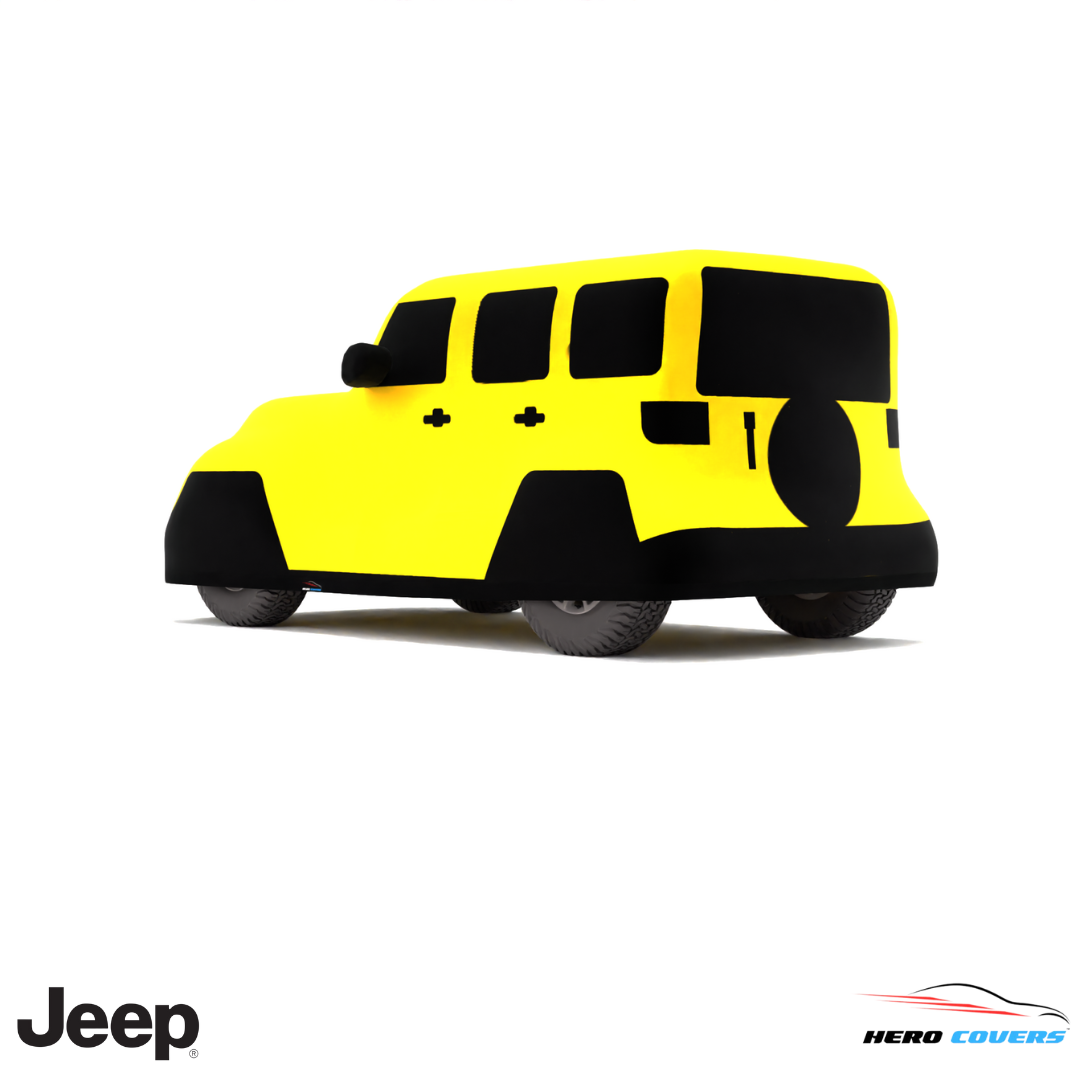 Jeep Wrangler 2018 Car Cover: Indoor & Outdoor Use - HeroCovers