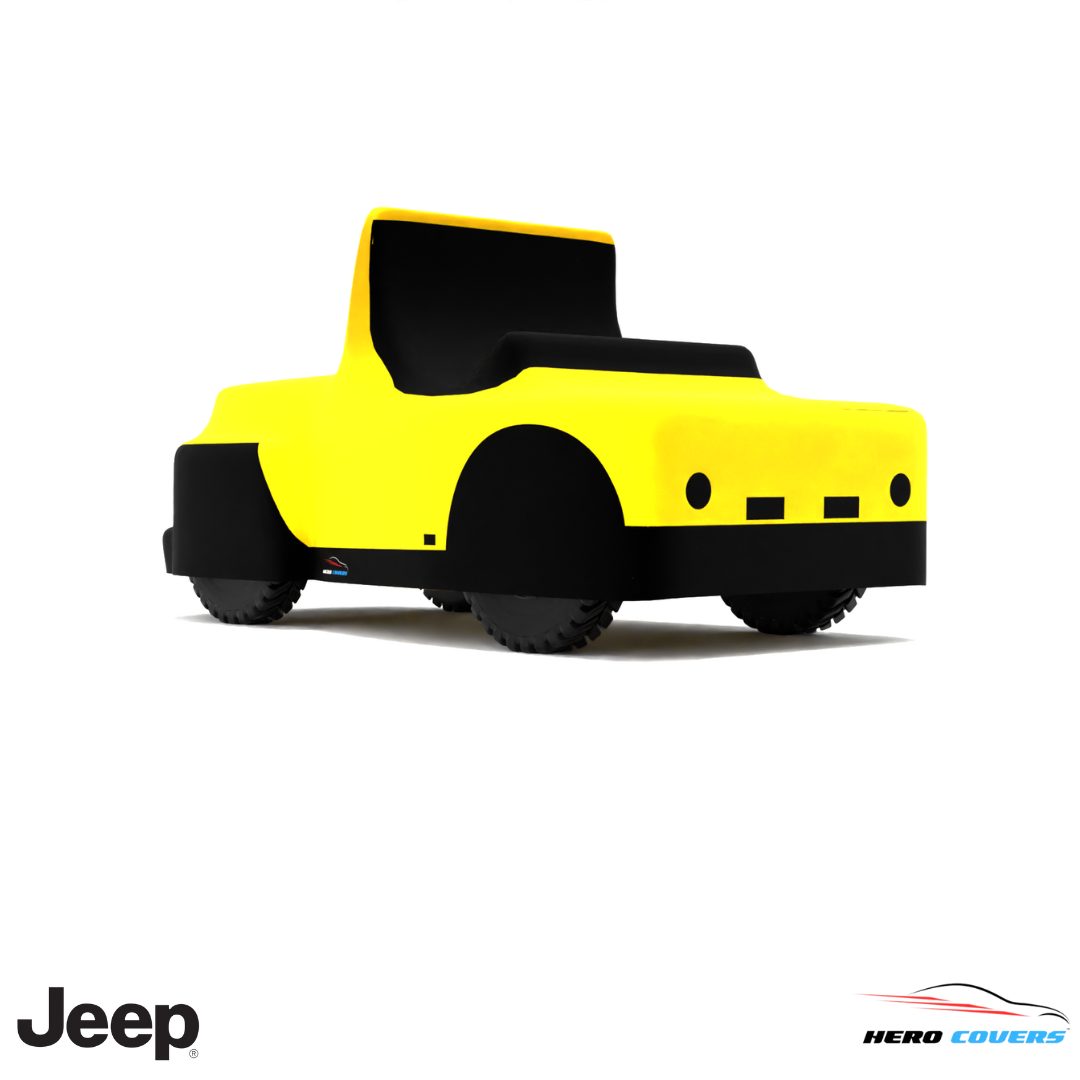 Jeep JS Series 1950 Car Cover: Indoor & Outdoor Use - HeroCovers