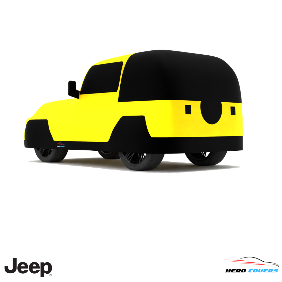 Jeep Wrangler 1996 Car Cover: Indoor & Outdoor Use - HeroCovers