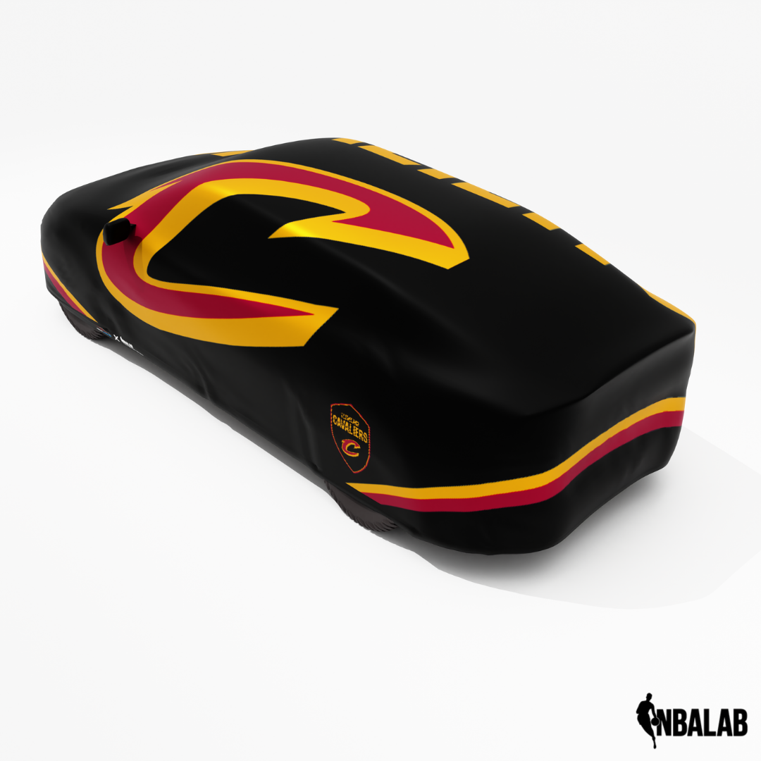 Officially Licensed Cleveland Cavaliers Cover Stretch Logo – Indoor & Outdoor | NBA Protection | HeroCovers