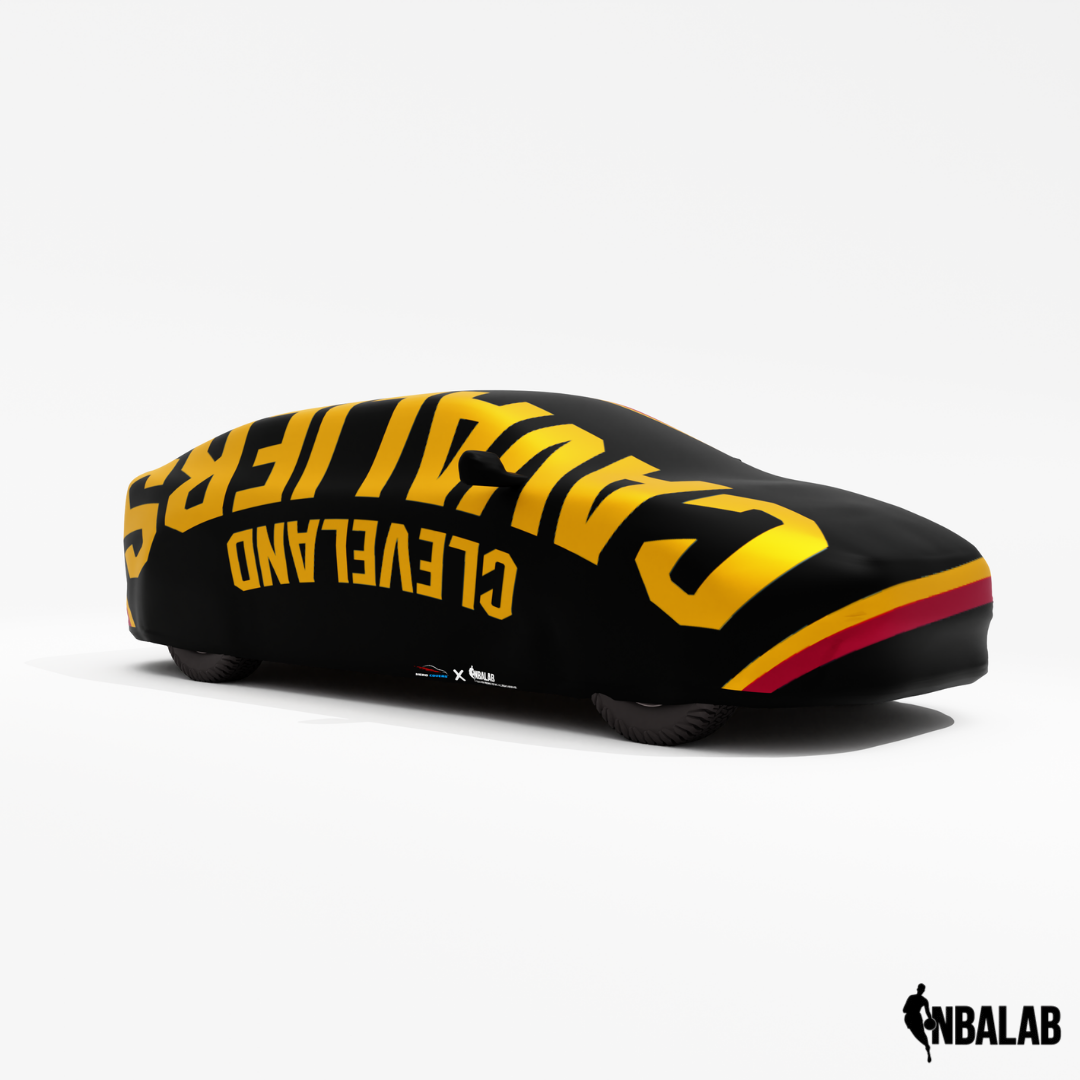 Officially Licensed Cleveland Cavaliers Cover Stretch Logo – Indoor & Outdoor | NBA Protection | HeroCovers