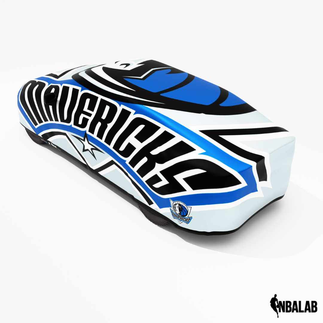 Officially Licensed Dallas Mavericks Cover Stretch Logo – Indoor & Outdoor | NBA Protection | HeroCovers