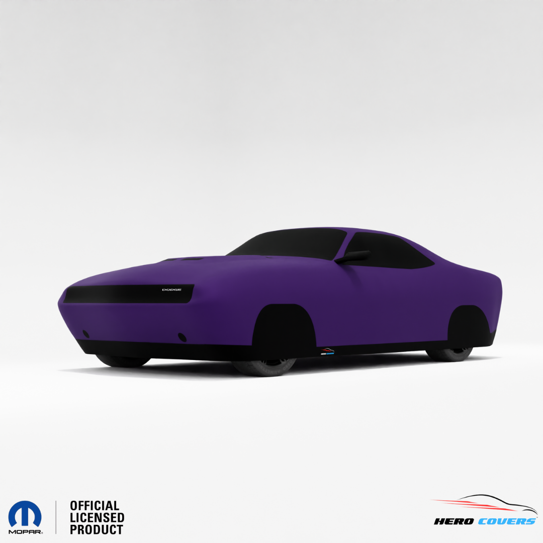 Dodge Challenger 2nd Gen (1978–1983) Car Cover: Indoor & Outdoor Use - HeroCovers