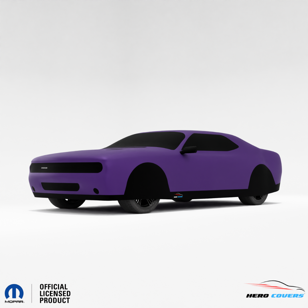 Dodge Challenger 3rd Gen (2008–Present) Car Cover: Indoor & Outdoor Use - HeroCovers