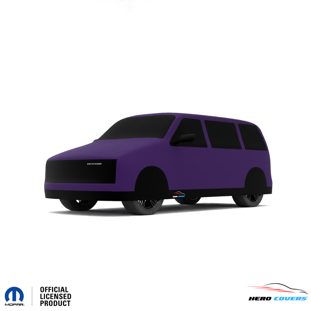 Dodge Caravan 1st Gen (1984–1990) Car Cover: Indoor & Outdoor Use - HeroCovers