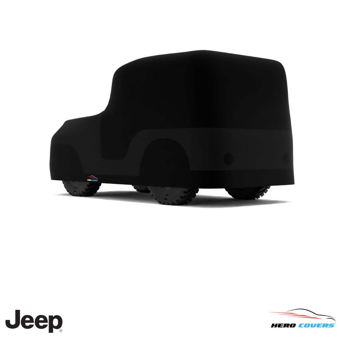 Jeep JS Series 1953 Car Cover: Indoor & Outdoor Use - HeroCovers