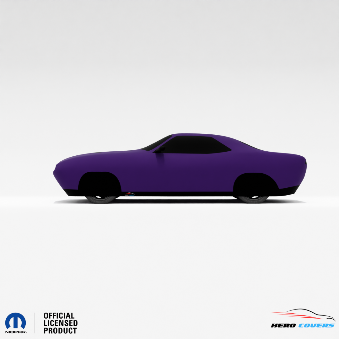 Dodge Challenger 1st Gen (1970–1974) Car Cover: Indoor & Outdoor Use - HeroCovers