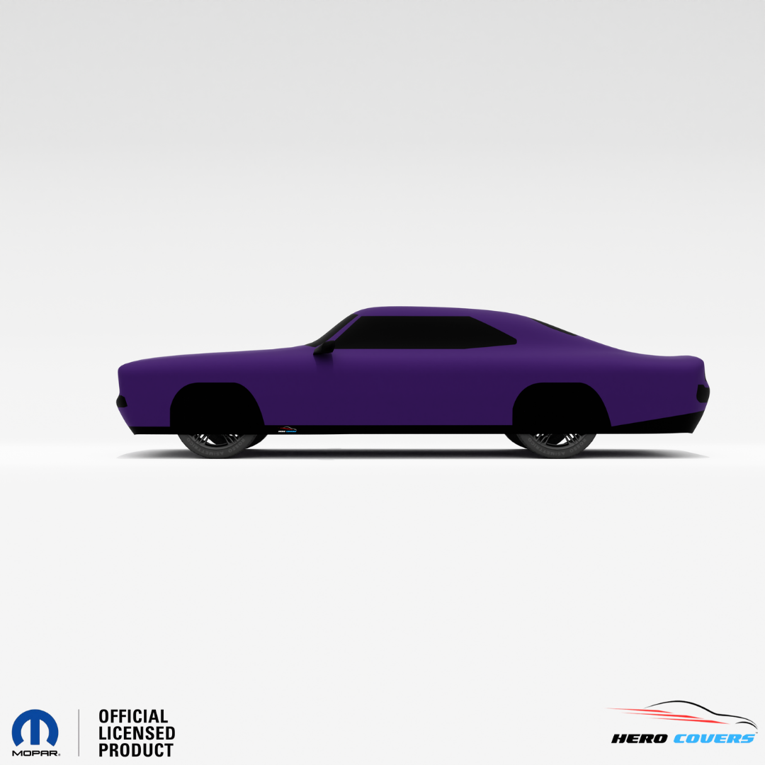 Dodge Charger 1st Gen (1966–1967) Car Cover: Indoor & Outdoor Use - HeroCovers