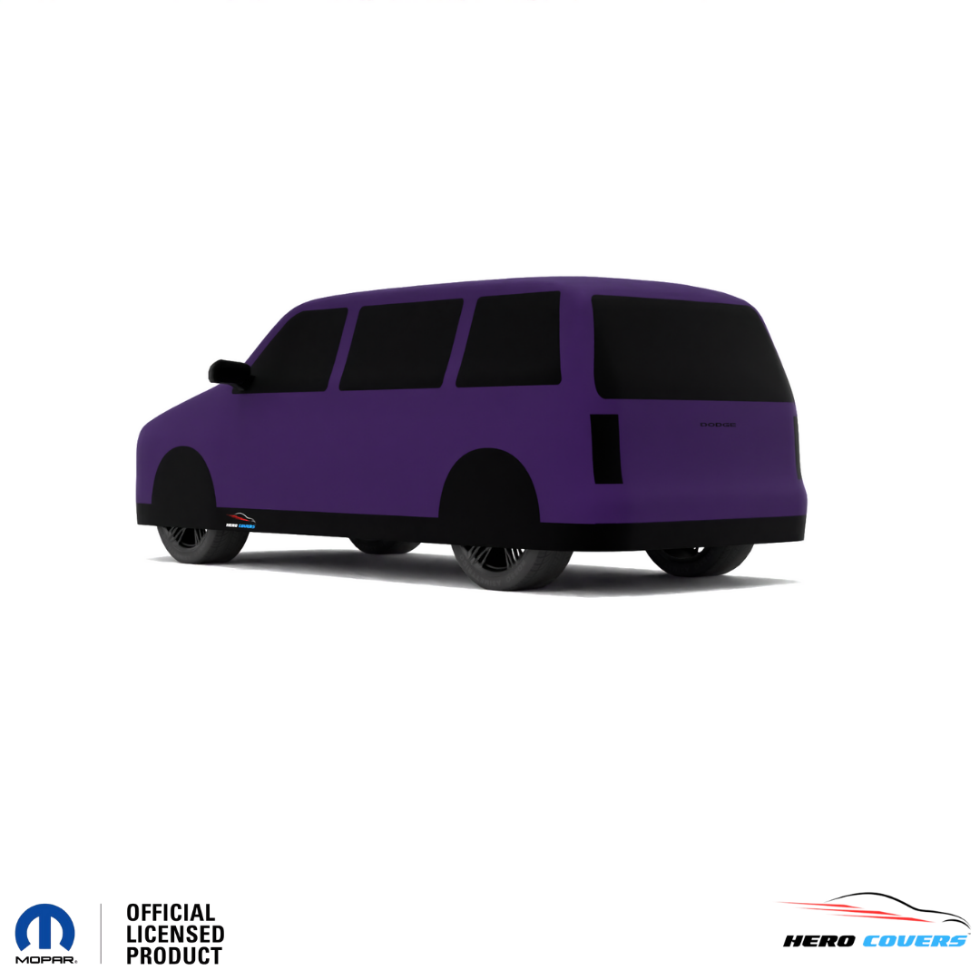 Dodge Caravan 1st Gen (1984–1990) Car Cover: Indoor & Outdoor Use - HeroCovers