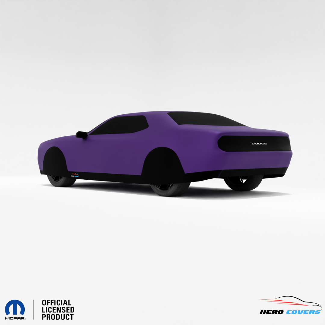 Dodge Challenger 3rd Gen (2008–Present) Car Cover: Indoor & Outdoor Use - HeroCovers