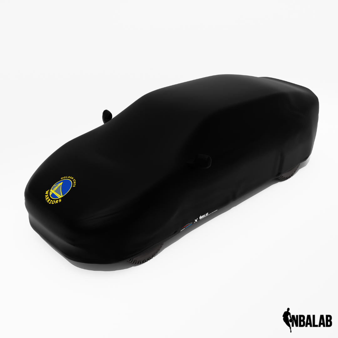 Officially Licensed Warriors Black Car Covers – Indoor & Outdoor | NBA Protection | HeroCovers