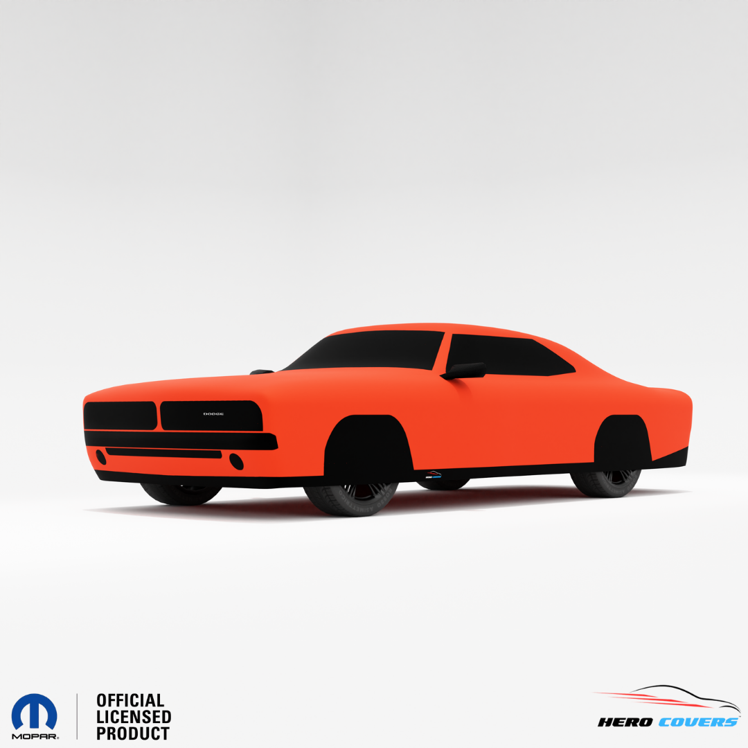 Dodge Charger 1st Gen (1966–1967) Car Cover: Indoor & Outdoor Use - HeroCovers