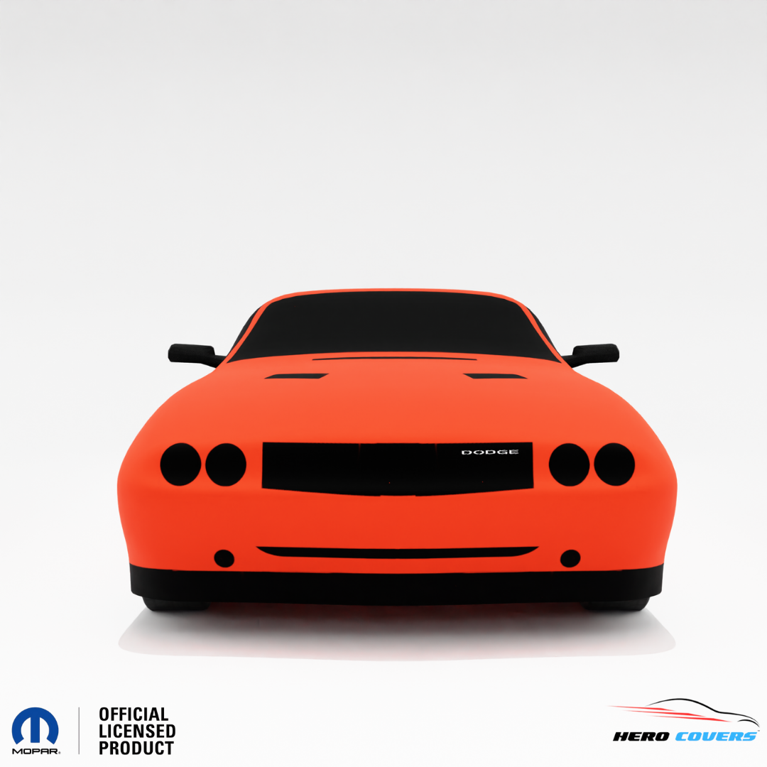 Dodge Challenger 1st Gen (1970–1974) Car Cover: Indoor & Outdoor Use - HeroCovers