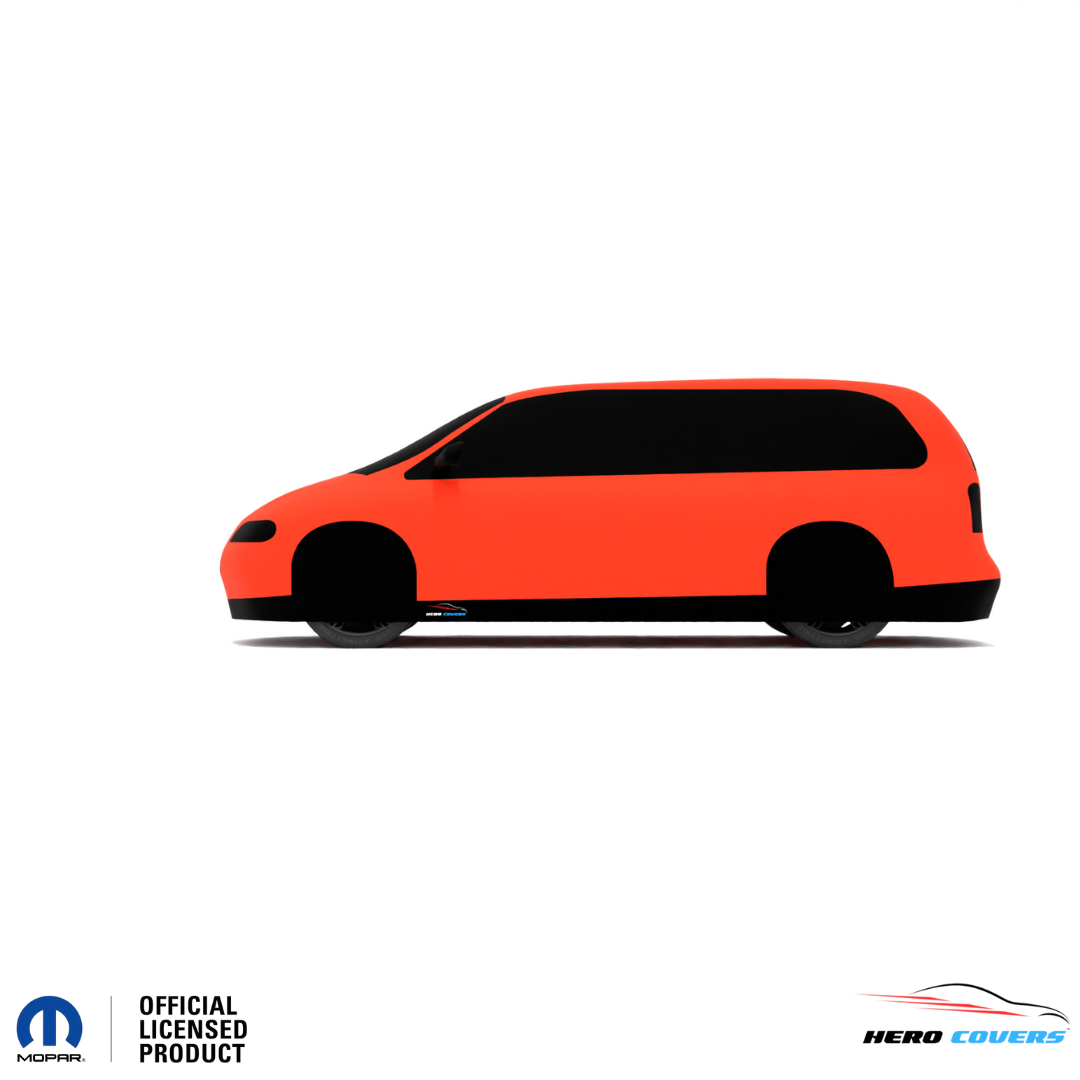 Dodge Caravan 3rd Gen (1996–2000) Car Cover: Indoor & Outdoor Use - HeroCovers