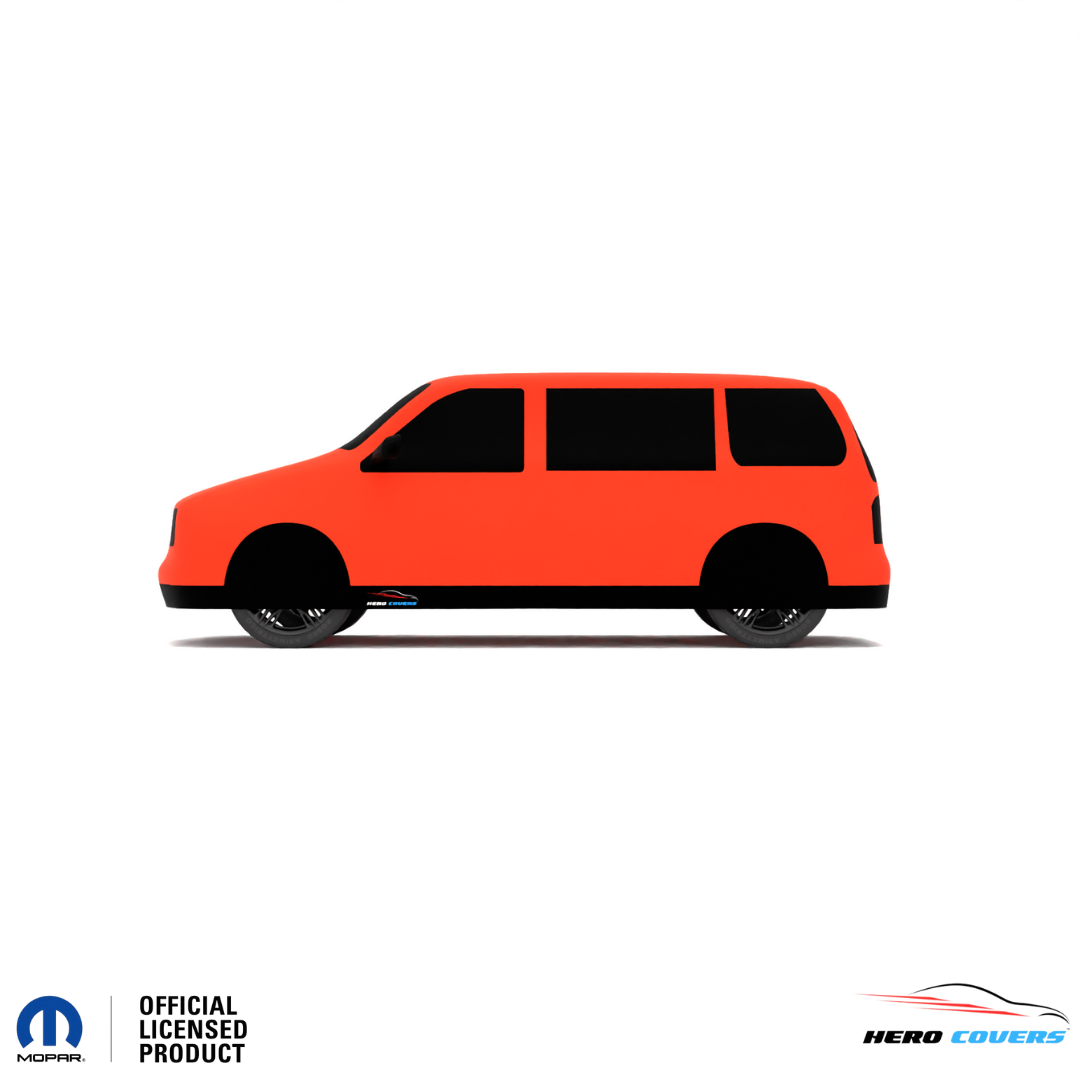 Dodge Caravan 2nd Gen (1991–1995) Car Cover: Indoor & Outdoor Use - HeroCovers