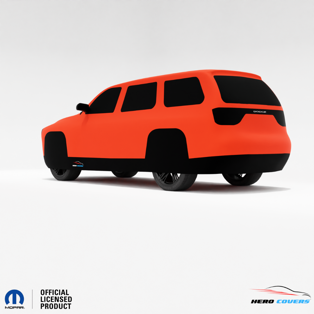 Dodge Durango 3rd Gen (2011–2020) Car Cover: Indoor & Outdoor Use - HeroCovers