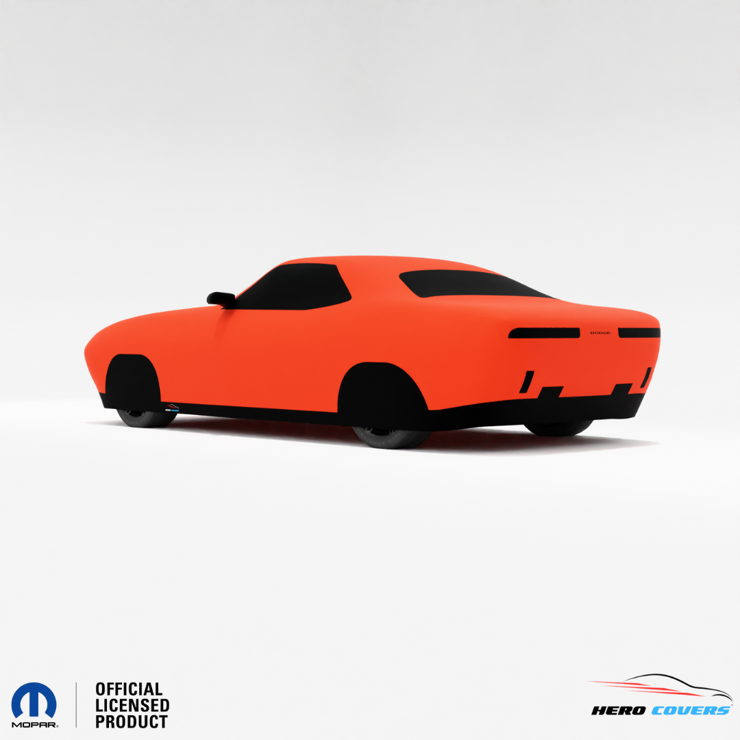 Dodge Challenger 1st Gen (1970–1974) Car Cover: Indoor & Outdoor Use - HeroCovers