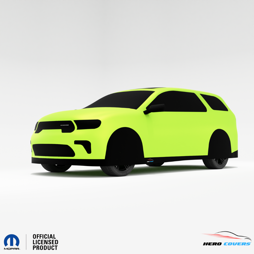 Dodge Durango 4th Gen (2021–Present) Car Cover: Indoor & Outdoor Use - HeroCovers