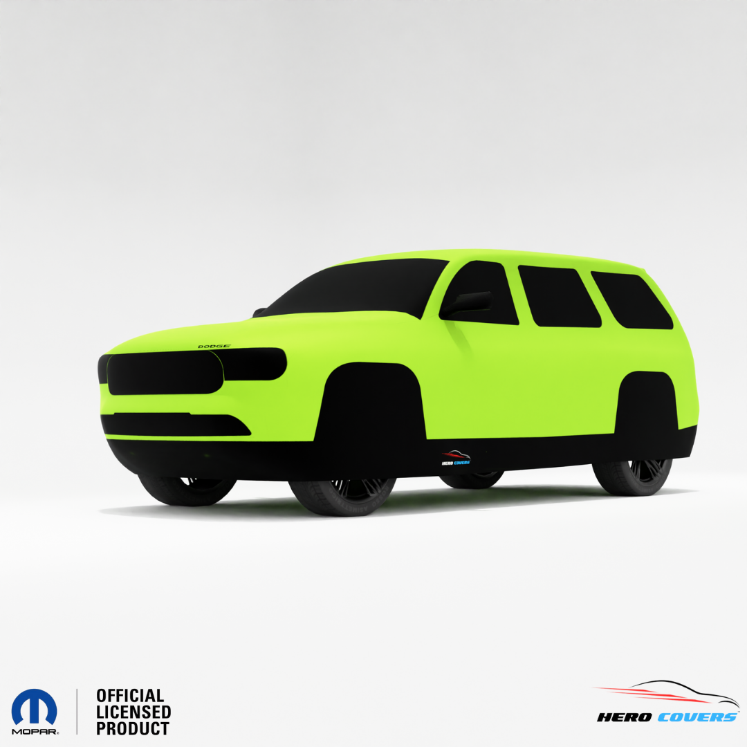 Dodge Durango 3rd Gen (2011–2020) Car Cover: Indoor & Outdoor Use - HeroCovers