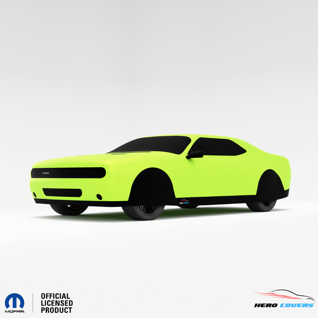 Dodge Challenger 3rd Gen (2008–Present) Car Cover: Indoor & Outdoor Use - HeroCovers